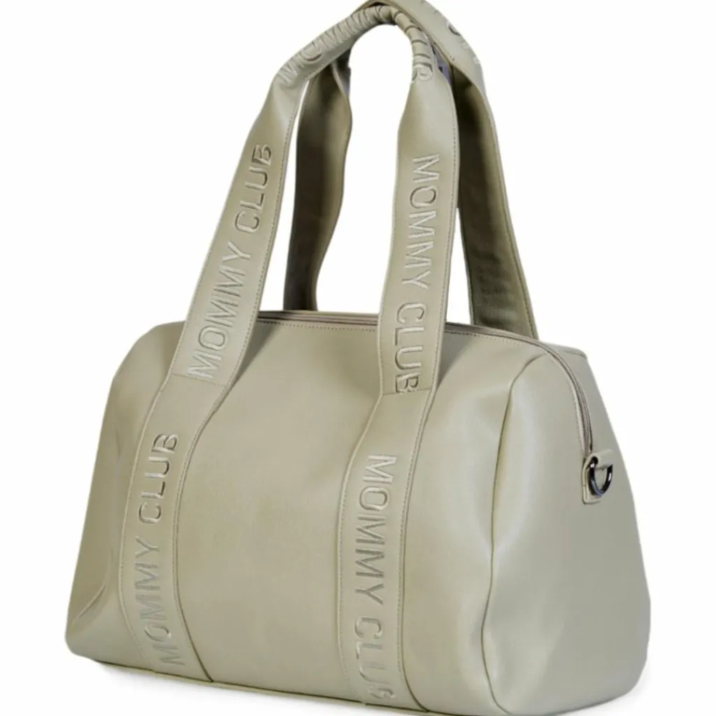 Childhome Sac à langer Mommy Club Simili cuir vert