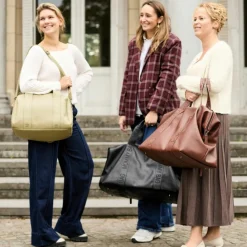 Childhome Sac à langer Mommy Club Simili cuir vert