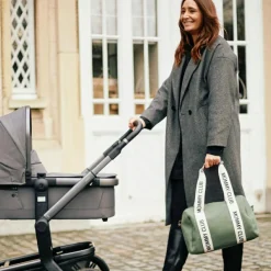 Sac à langer Mommy Club signature vert Sac À Langer À Anses