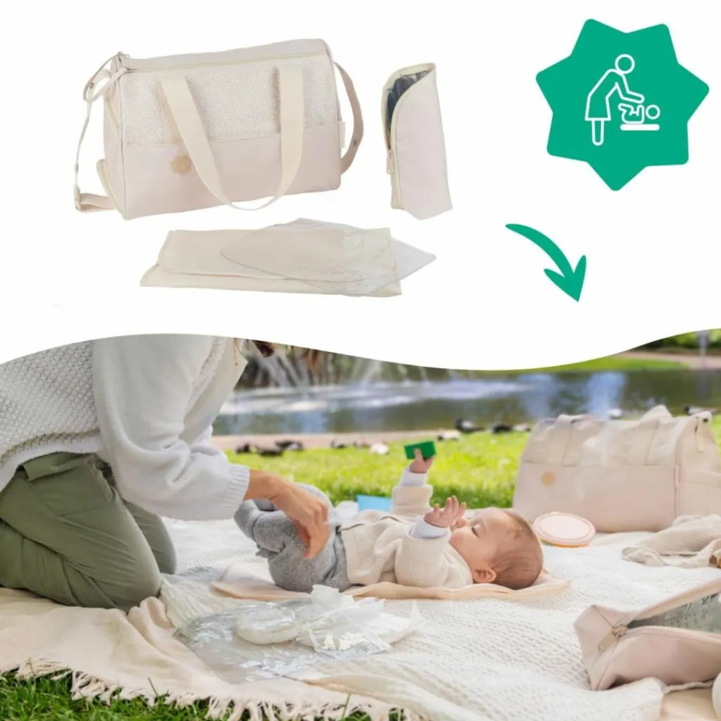 Badabulle Sac à langer Pocketstyle Crème