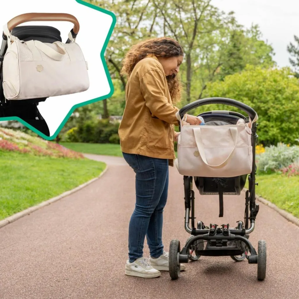 Badabulle Sac à langer Pocketstyle Crème