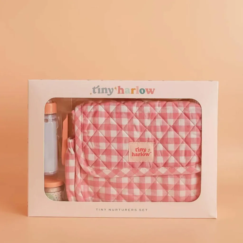 Tiny Harlow Sac à langer pour poupée avec accessoires Vichy