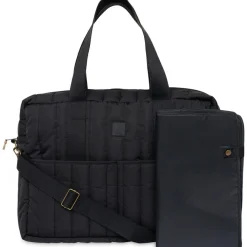 Hot Sac à langer Puffed Moos Black Sac À Langer À Anses