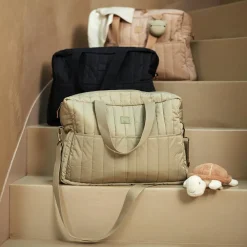 Hot Sac à langer Puffed Moos Black Sac À Langer À Anses