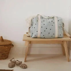 Discount Sac à langer Raphaël Bleu pale Sac À Langer À Anses