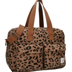 Kidzroom Sac à langer sherpa léopard