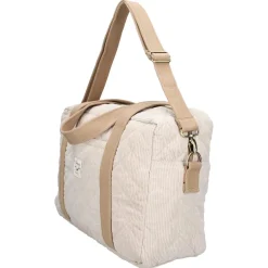 Kidzroom Sac à langer velours côtelé écru