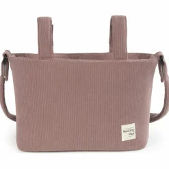 Walking Mum Sac à langer velours côtelé Gala Cerise