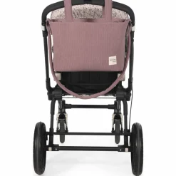 Walking Mum Sac à langer velours côtelé Gala Cerise