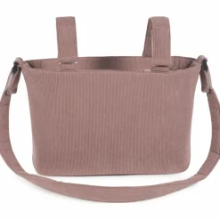 Walking Mum Sac à langer velours côtelé Gala Cerise