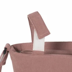 Walking Mum Sac à langer velours côtelé Gala Cerise