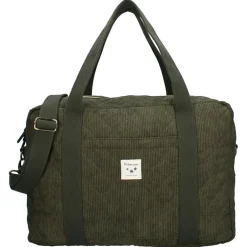 Best Sac à langer velours côtelé kaki Sac À Langer À Anses