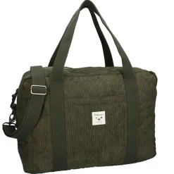 Best Sac à langer velours côtelé kaki Sac À Langer À Anses