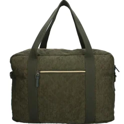 Best Sac à langer velours côtelé kaki Sac À Langer À Anses