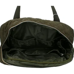 Best Sac à langer velours côtelé kaki Sac À Langer À Anses