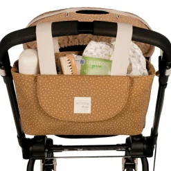 Hot Sac à poussette à pois Poppy Cannelle Sac À Poussette