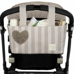 Sac à poussette à pois Sintra Beige Sac À Poussette