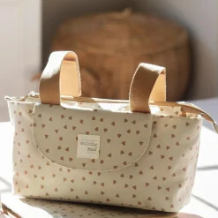 Online Sac à poussette coeurs Poppy Cannelle Sac À Poussette