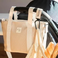 Hot Sac à poussette Crossbody Eco Mum Apricot Sac À Poussette