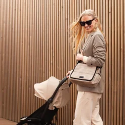 Hot Sac à poussette Eco quilt beige Sac À Poussette