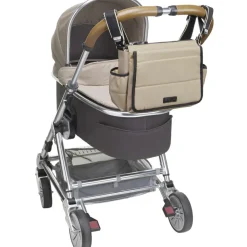 Hot Sac à poussette Eco quilt beige Sac À Poussette