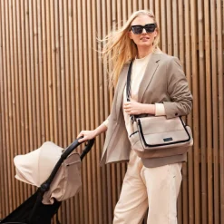 Hot Sac à poussette Eco quilt beige Sac À Poussette