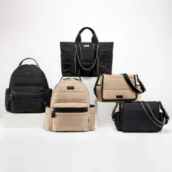 Hot Sac à poussette Eco quilt beige Sac À Poussette