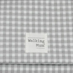 Best Sac à poussette I love vichy gris Sac À Poussette