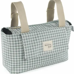 Walking Mum Sac à poussette I love vichy vert
