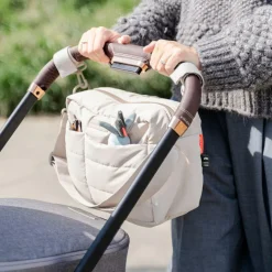 Done by Deer Sac à poussette matelassé Sable