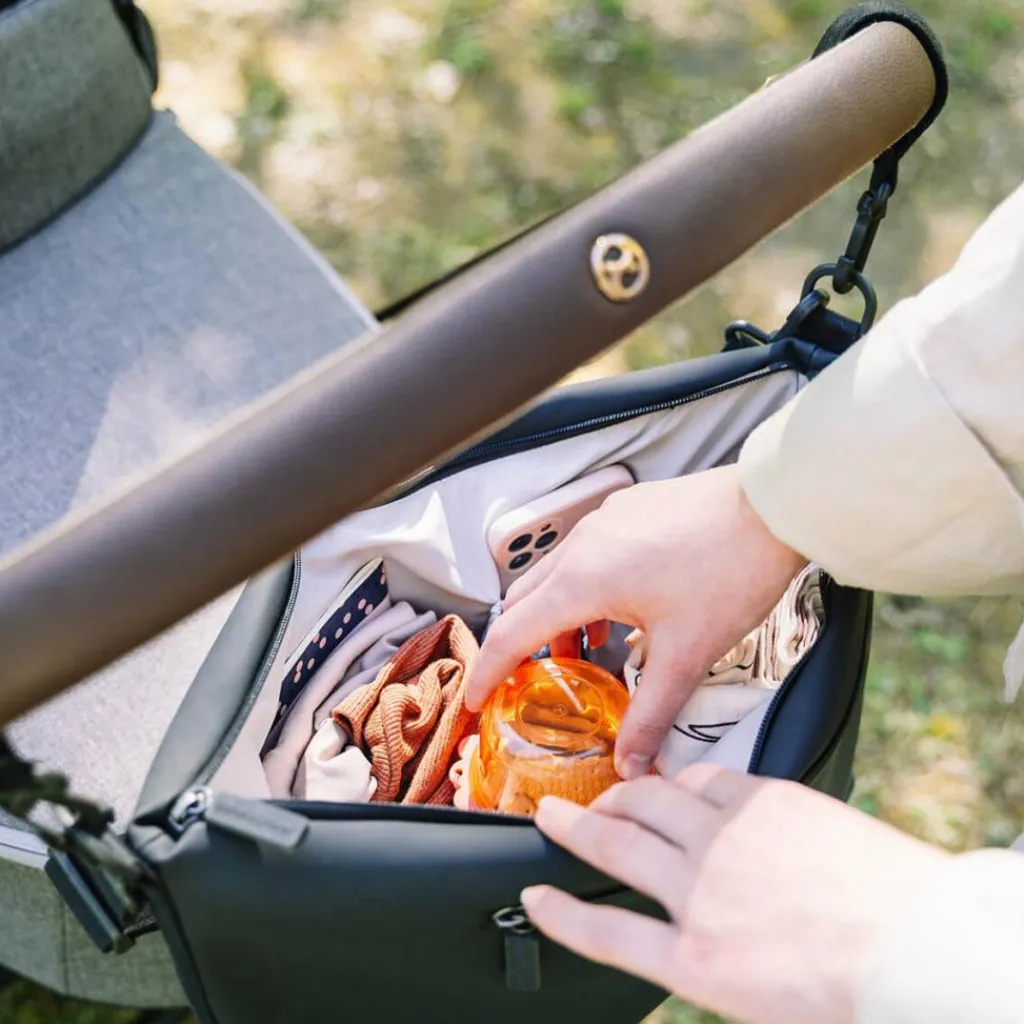 Sac à poussette Noir Sac À Poussette