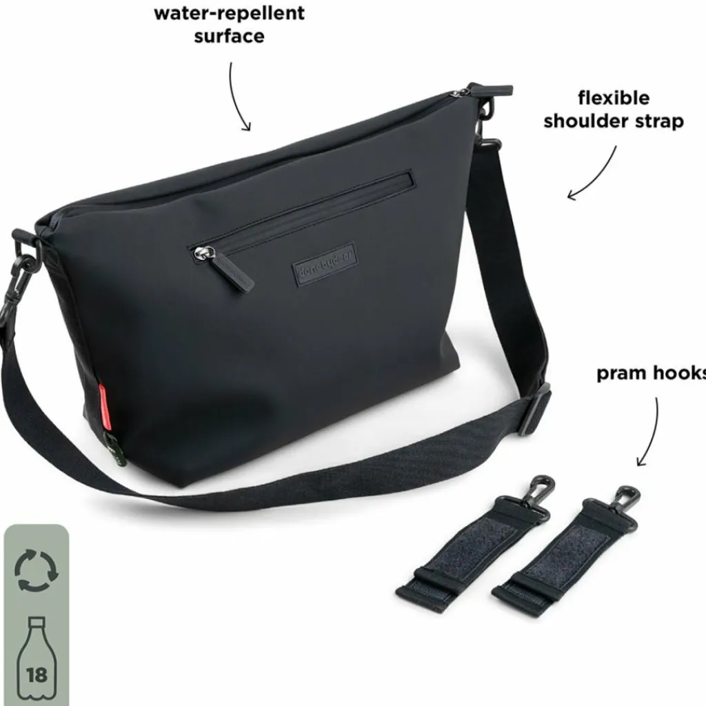 Sac à poussette Noir Sac À Poussette