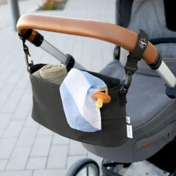 Lässig Sac à poussette noir