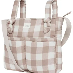 Sac à poussette Sophie Vichy Caramel Sac À Poussette