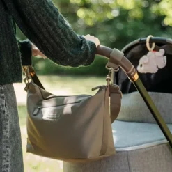 Outlet Sac à poussette Taupe Sac À Poussette