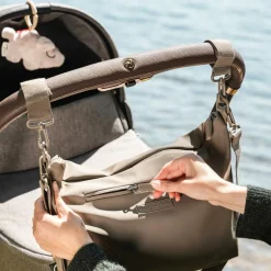 Outlet Sac à poussette Taupe Sac À Poussette