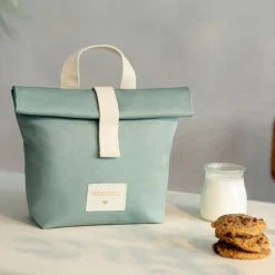 Nobodinoz Sac à repas imperméable Eco Sunshine Eden Green