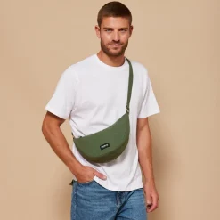 Hindbag Sac banane Andrea Olive
