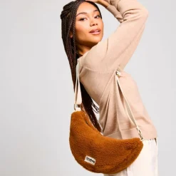 Online Sac banane Andrea Teddy Brun Sac Banane Adulte