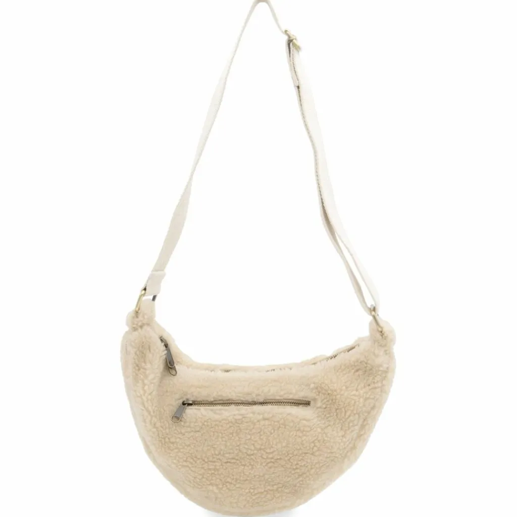 Outlet Sac banane Andrea Teddy Beige Sac Banane Adulte