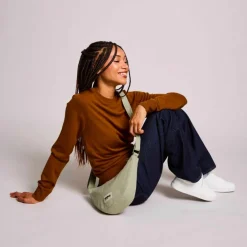 Sac banane Andrea Vert Argile Sac Banane Adulte