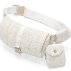 Hot Sac banane Bouclé Cream White Sac Banane Adulte