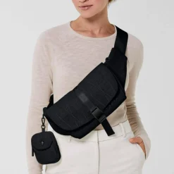 Best Sac banane Bouclé Stone Black Sac Banane Adulte