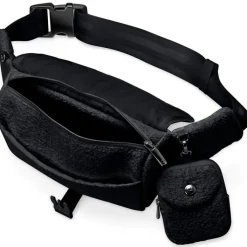 Best Sac banane Bouclé Stone Black Sac Banane Adulte