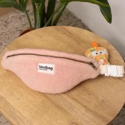 Enfant Hindbag Sac banane enfant Augustin Teddy Rose poudrée