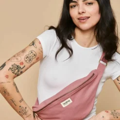 Hindbag Sac banane L Sasha Rose Blush