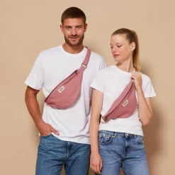 Hindbag Sac banane L Sasha Rose Blush