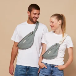 Hindbag Sac banane L Sasha Sauge