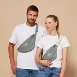 Hindbag Sac banane L Sasha Sauge