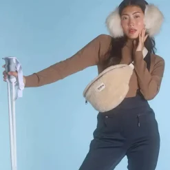 Hindbag Sac banane L Sasha Teddy Beige